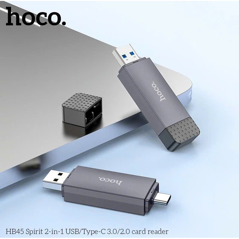 Đầu đọc thẻ Hoco HB45 USB/Type-C 2.0/3.0