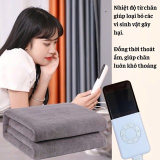 Chăn Điện,Đệm Điện Rulax Sưởi Ấm 2 Vùng Nhiệt Độc Lập Cao Cấp (Chất Liệu Bông Cao Cấp Chống Cháy Nổ) gì u