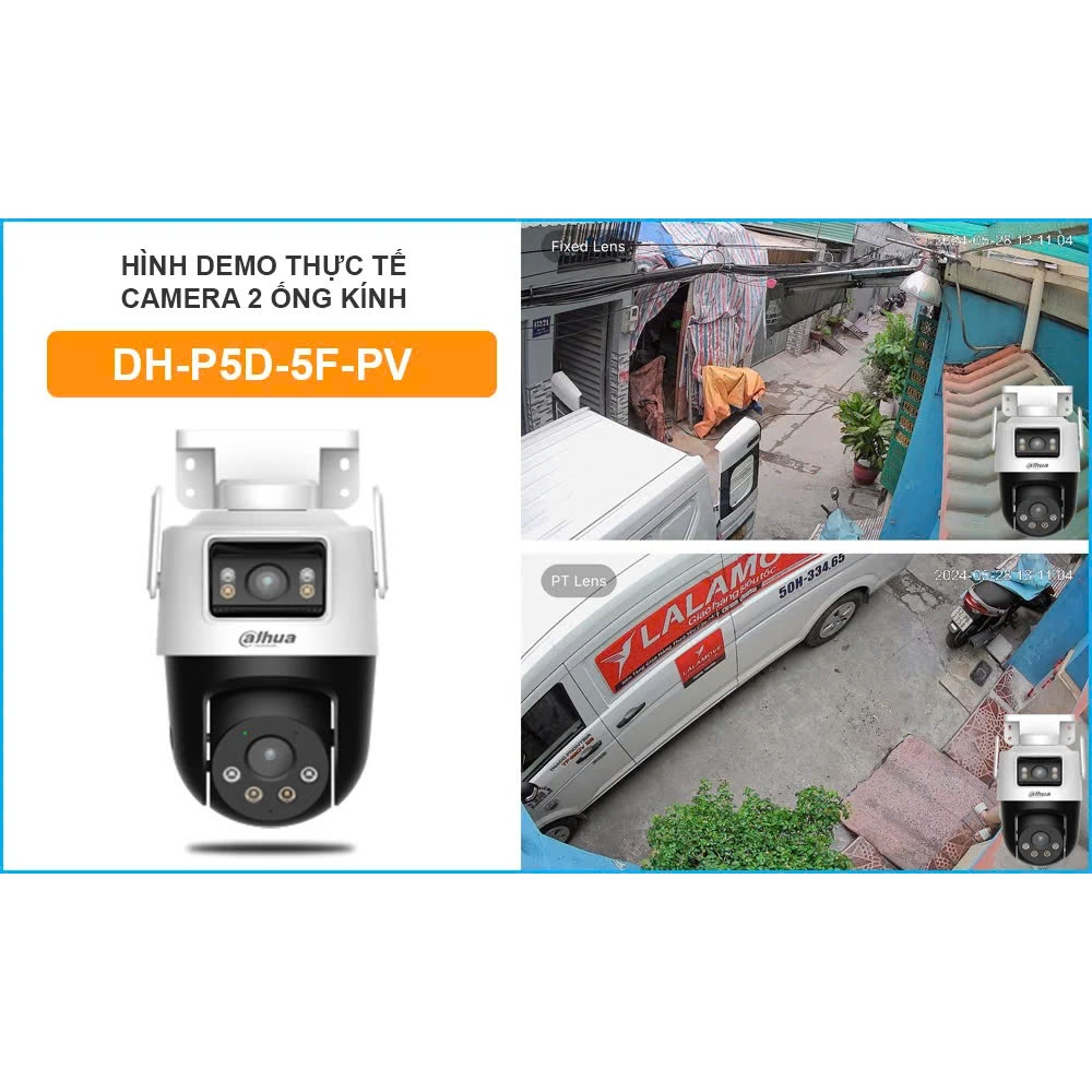 Camera Wifi 2 Mắt DAHUA Picoo Dual D1 P3D 6MP/P5D 10MP, Đàm Thoại 2 Chiều, Xoay 360 Độ, Theo Dõi | BigBuy360 - bigbuy360.vn