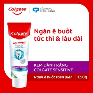 [HB Gift] Kem Đánh Răng Colgate Sensitive ngăn ngừa ê buốt toàn diện 110g