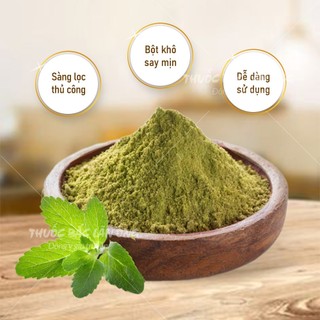 Bột bạc hà sấy lạnh nguyên chất 100g (Tạo hương vị thơm ngon và màu sắc đẹp mắt cho các món ăn và đồ uống)