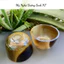 Bộ chén uống trà bằng sừng bền đẹp, bát sừng thanh lọc giải độc trong rượi tốt cho sức khoẻ - Mỹ nghệ HT