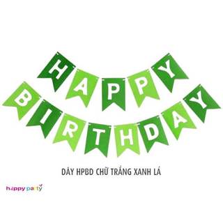 Dây chữ Happy Birthday - Phụ kiện trang trí sinh nhật cao cấp