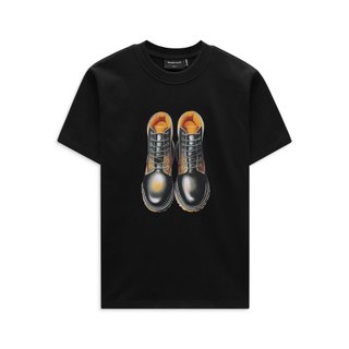 Áo Thun Nam Camplife The Shoes Black 360GSM, Chất Vải Cotton Thoải Mái, AT0224, SOME HOW STORE