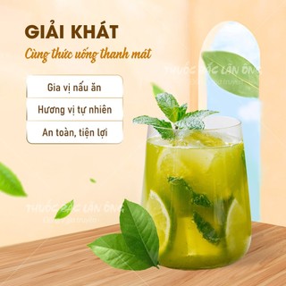 Bột lá chanh 100g, nguyên chất, thơm mịn, tốt cho tiêu hóa - Lãn Ông