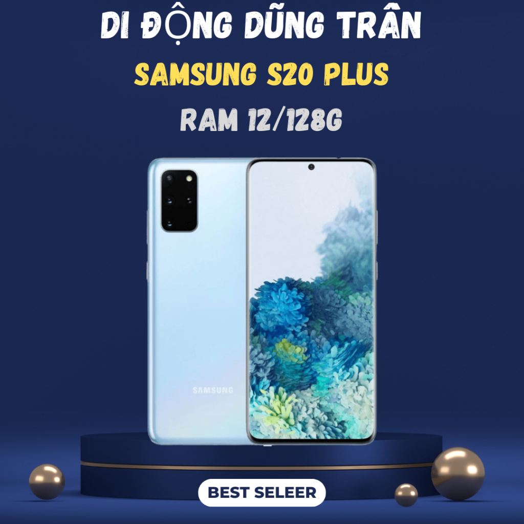 điện thoại samsung galaxy s20 plus bản mỹ sim ram 12/128g