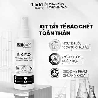 Xịt Tẩy Tế Bào Chết Toàn Thân AHAs & BHA MD CARE Exfoliating Body Spray 100ml