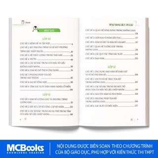 Sách - Sổ tay toán học cấp 3 - All in one