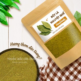 Bột lá nguyệt quế nguyên chất 100g (Bột bay leaves, gia vị nấu ăn cho món Việt)