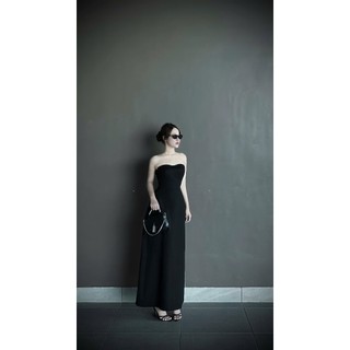 Đầm linen cúp ngực có mút Celin dress phong cách thời trang sang trọng, thanh lịch - REN STUDIO