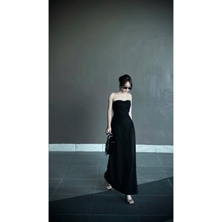 Đầm linen cúp ngực có mút Celin dress phong cách thời trang sang trọng, thanh lịch - REN STUDIO