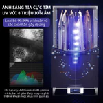 Máy Sấy Quần Áo NMI MART Tủ Sấy thông minh khử khuẩn an toàn, 2 Chế Độ Sấy, Tiết Kiệm không gian 1850W Khô nhanh — ảnh 6