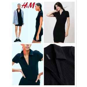 Đầm polo body thun tăm HM* Cambo dư xịn