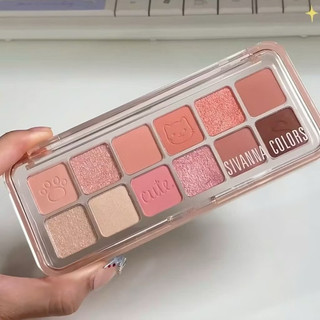 [SIVANNA] Bảng phấn mắt 12 ô Sivanna Mèo