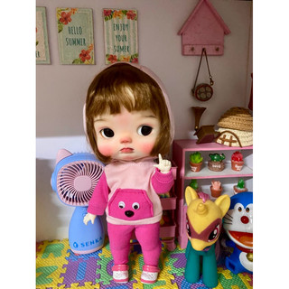Set áo hoodie kèm tất quần hồng size dian mập,cừu bé,6 nhỏ,cá lớn(size khác vui lòng ib shop)