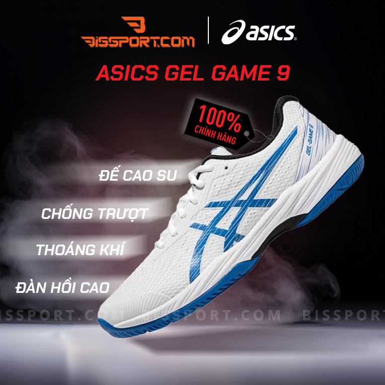 Gi Y Tennis Pickleball Asics Gel Game Ch Nh H Ng Tr Ng Xanh Thi T