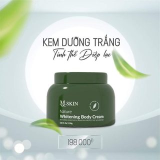 Kem Body MQ Skin 150g | Kem Body Tinh Thể Diệp Lục | Hàng Chính Hãng