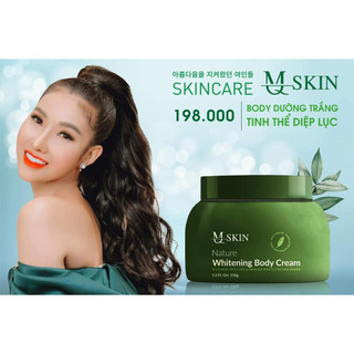 Kem Body MQ Skin 150g | Kem Body Tinh Thể Diệp Lục | Hàng Chính Hãng