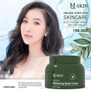 Kem Body MQ Skin 150g | Kem Body Tinh Thể Diệp Lục | Hàng Chính Hãng