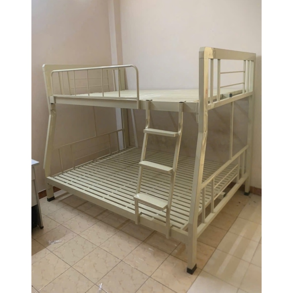Giường tầng hộp vuông, giường sắt 4x8 loại 1 bảo hành 2 năm giao hàng nhanh.