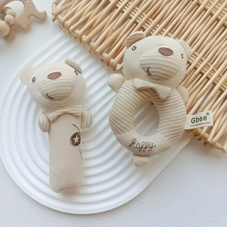 Đồ chơi lục lạc thú nhồi bông Gbee chính hãng, lục lạc cầm tay cao cấp giúp bé phát triển giác quan