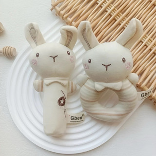Đồ chơi lục lạc thú nhồi bông Gbee chính hãng, lục lạc cầm tay cao cấp giúp bé phát triển giác quan