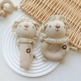 Đồ chơi lục lạc thú nhồi bông Gbee chính hãng, lục lạc cầm tay cao cấp giúp bé phát triển giác quan