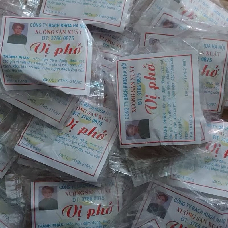 ( combo 50 gói)  Gia Vị Phở Bách Khoa - gói 20gr