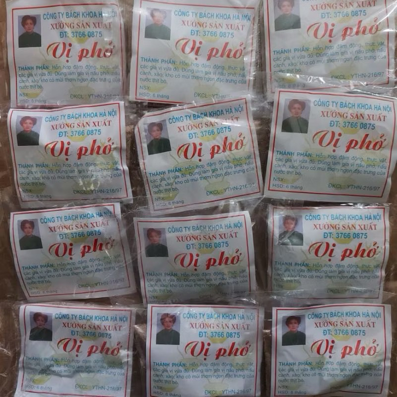 ( combo 50 gói)  Gia Vị Phở Bách Khoa - gói 20gr