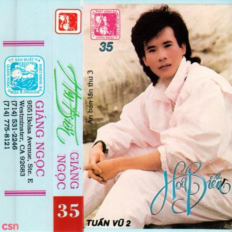 Băng Cassette Tuấn Vũ - Hoa Biển