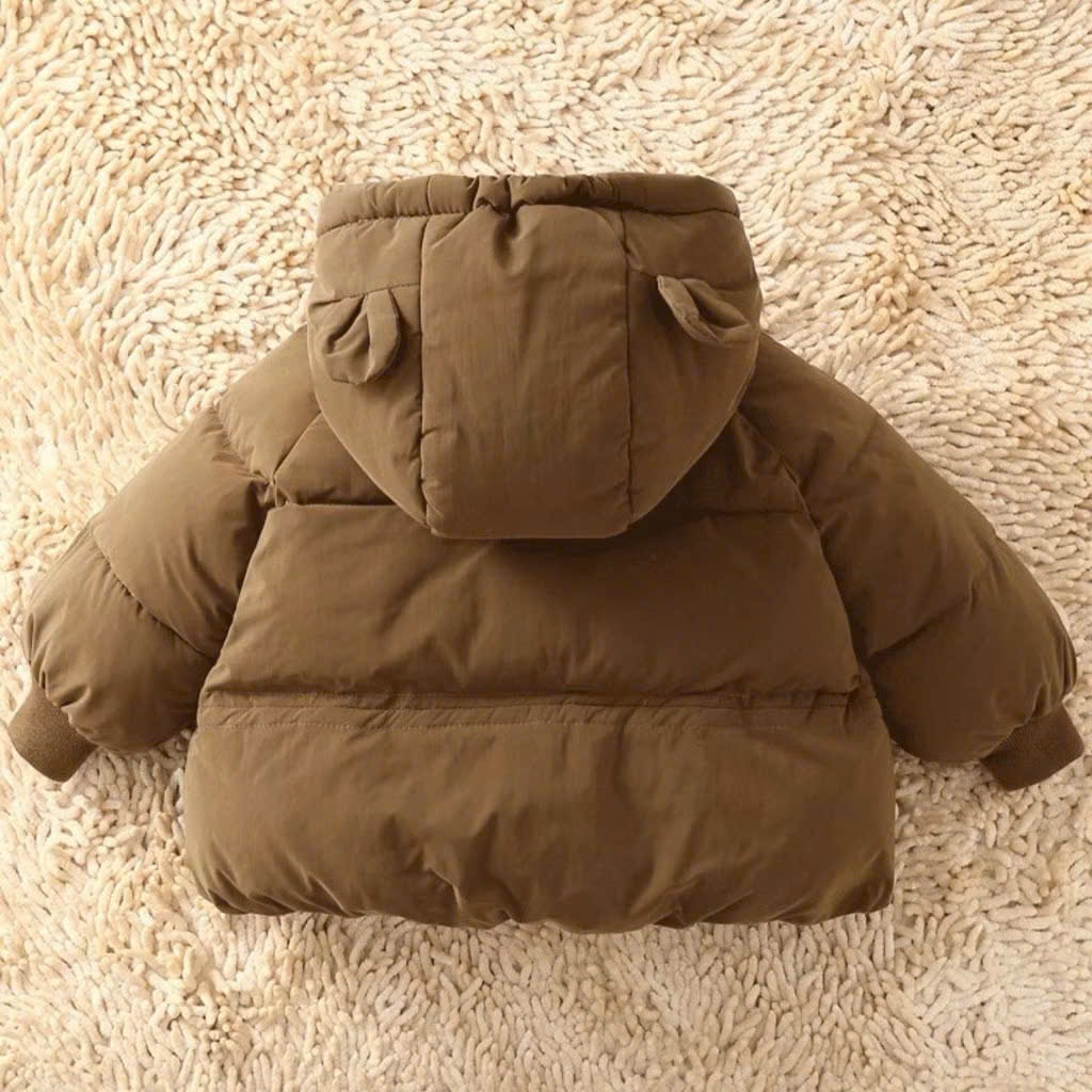 (HÀNG CÓ SẴN) Khoác Phao Gấu hàng QCCC Bóng Dày Ấm cho bé 9-15kg dày dặn ấm áp mix đồ dễ