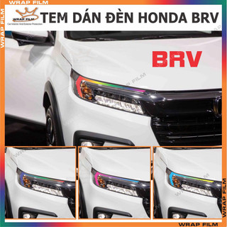 Tem dán đèn Honda BRV 2022-2024 (1 Bộ) công nghệ in Nhật Bản, bảo vệ sơn xe, không để lại keo khi bóc