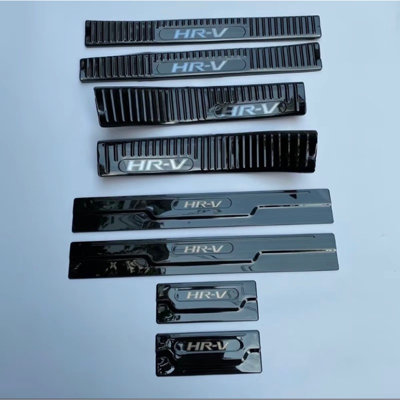 Ốp bậc cửa, nẹp bước chân xe HRV 2023-2025 Vân Titan Hàng Cao Cấp