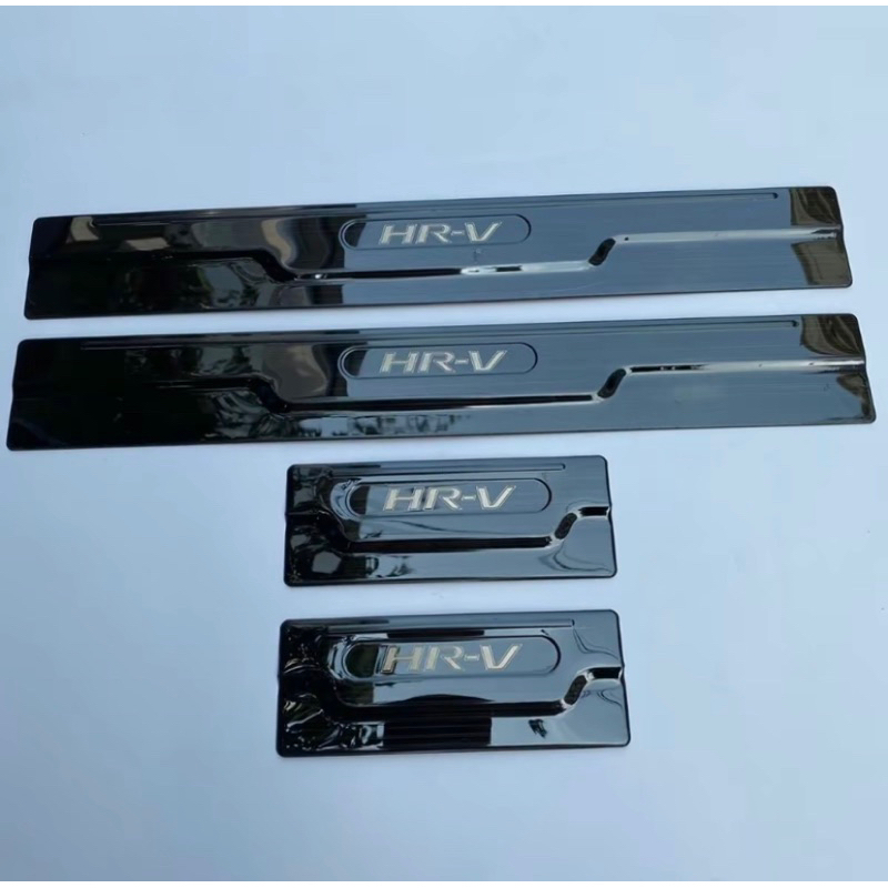 Ốp bậc cửa, nẹp bước chân xe HRV 2023-2025 Vân Titan Hàng Cao Cấp