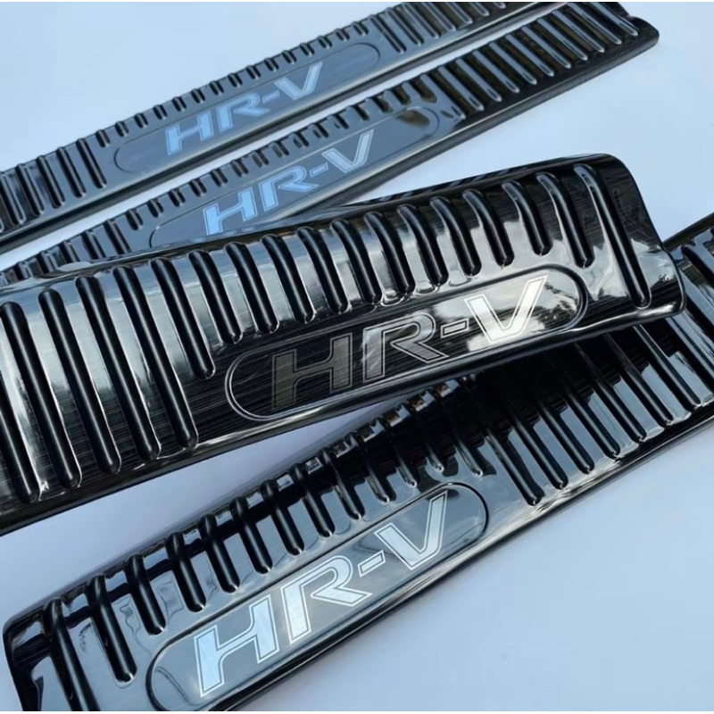 Ốp bậc cửa, nẹp bước chân xe HRV 2023-2025 Vân Titan Hàng Cao Cấp