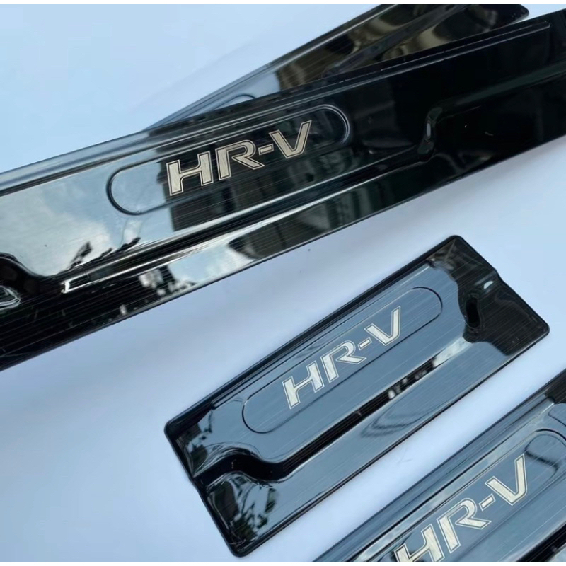 Ốp bậc cửa, nẹp bước chân xe HRV 2023-2025 Vân Titan Hàng Cao Cấp