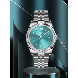Đồng hồ nam chính hãng Lobinni LB19019G-T3,Kính chống xước,chống nước 50M,BH 24 tháng,máy cơ(Automatic),dây kim loại