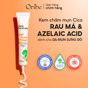 Kem chấm mụn rau má Oribe giảm mụn mờ thâm ngăn ngừa sẹo mụn 20g