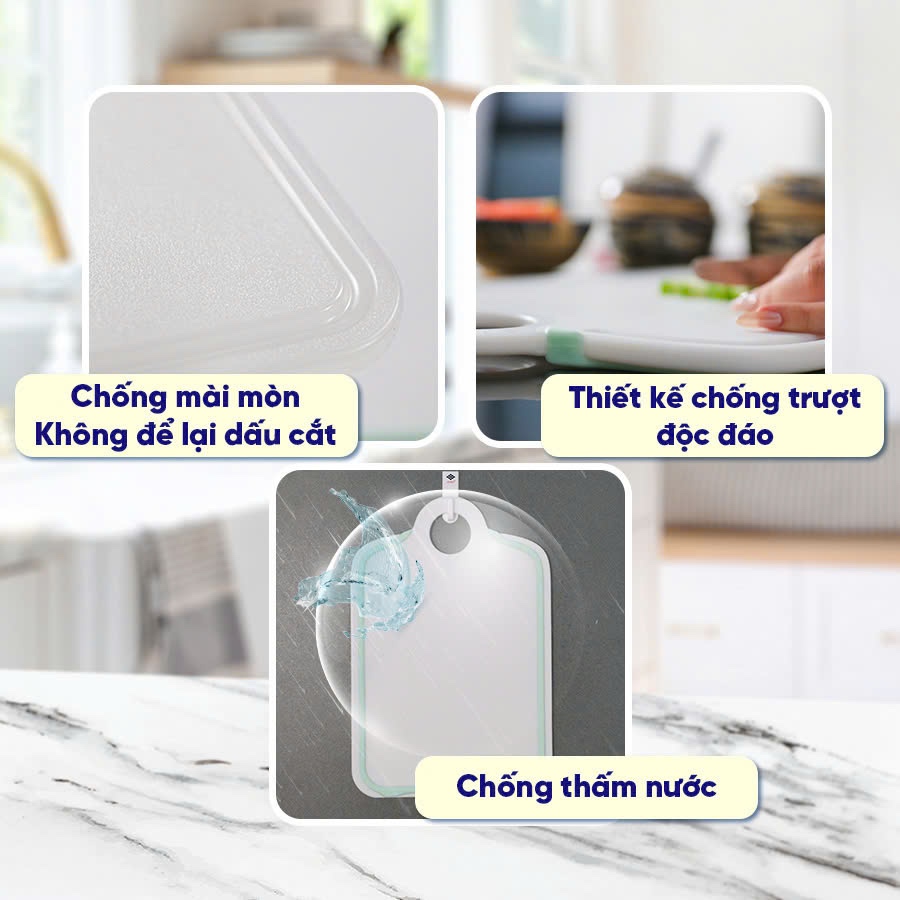 [Outlet S2] Thớt Nấu Ăn Chống Trơn Trượt, Chống Thấm Nước MyJae