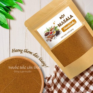 Garam masala 100g, bột gia vị Ấn Độ nguyên chất, bột trà sữa - Lãn Ông