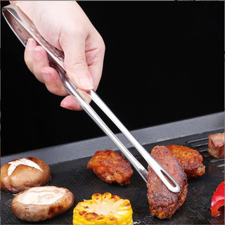 Kẹp Gắp Inox 304 Kẹp Thép Kông Rỉ Gắp Thực Phẩm Chiên,Xào,Nướng Có Hai Cỡ 28 vÀ 24cm