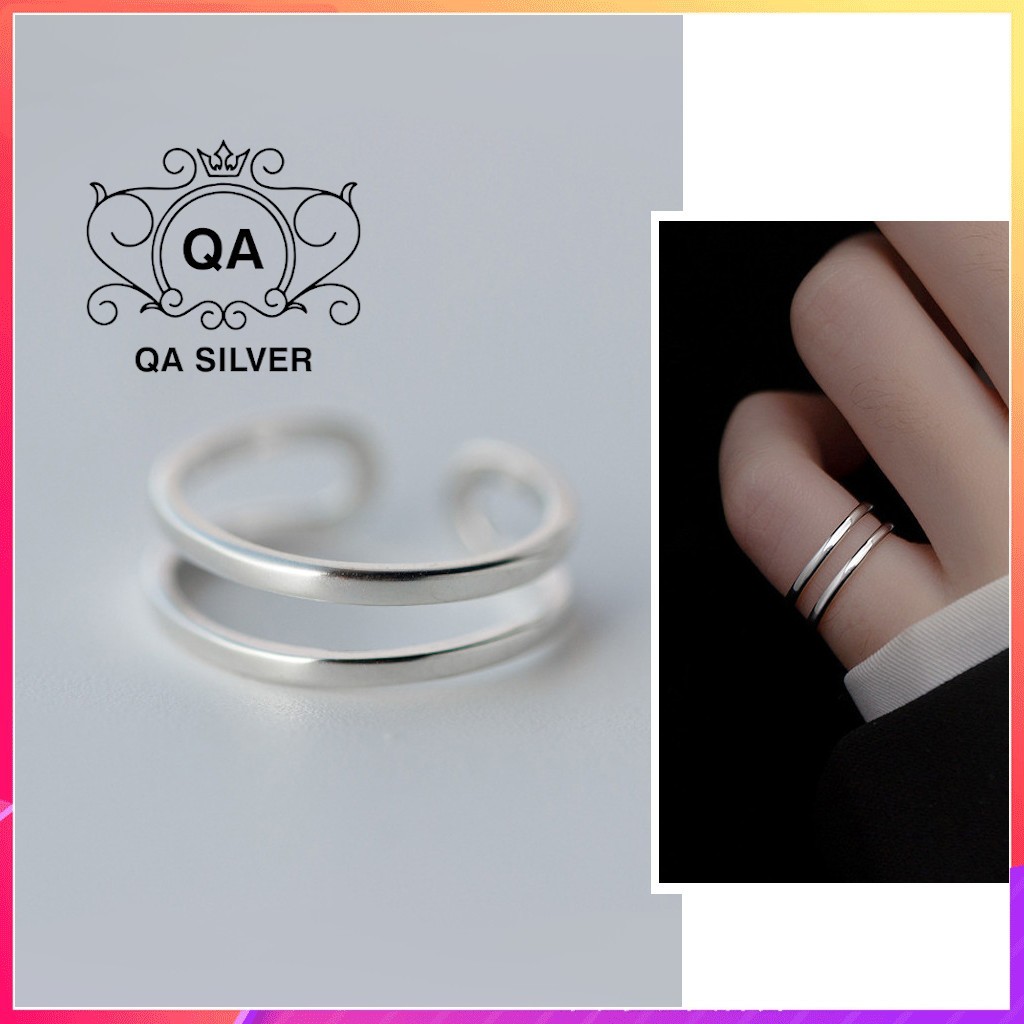 Women's 925 Silver Ring by QA SILVER