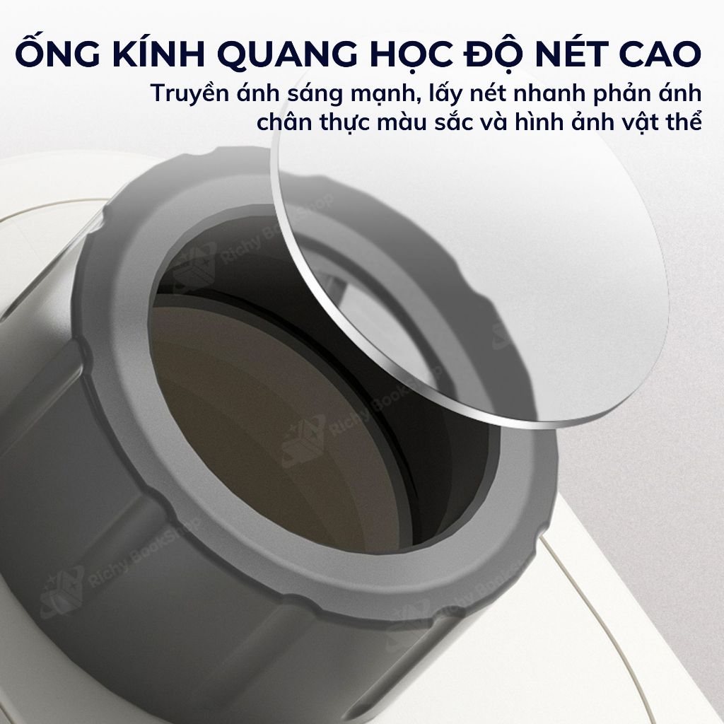 Kính Hiển Vi Mini Bỏ Túi Cho Bé Từ 6+ Tuổi - Mideer Exploring With Microscope