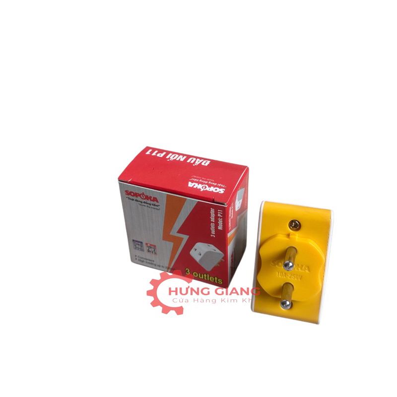 Đầu Nối Thông Minh 1 Chia 3 P11 SOPOKA Chính Hãng