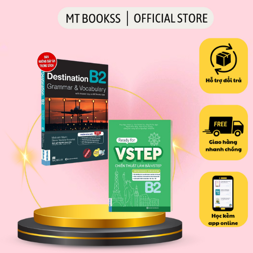 Sách - Combo Luyện Thi Chứng Chỉ Tiếng Anh Trình Độ B2 - Destination B2 + VSTEP B2