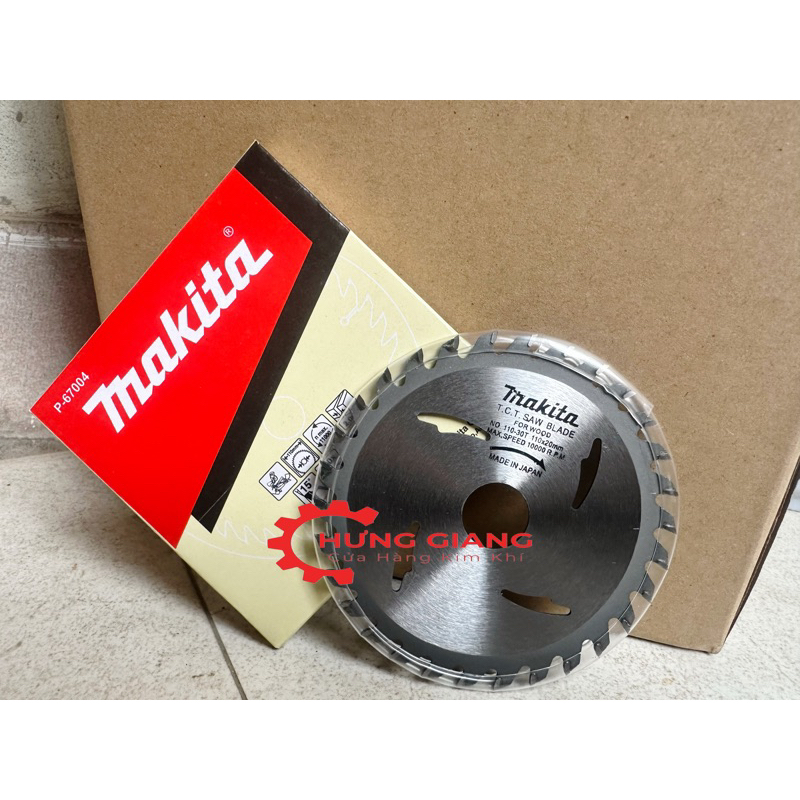 [RẺ VÔ ĐỊCH] Lưỡi Cắt Gỗ MAKITA 110mmx20.0mm Loại 1