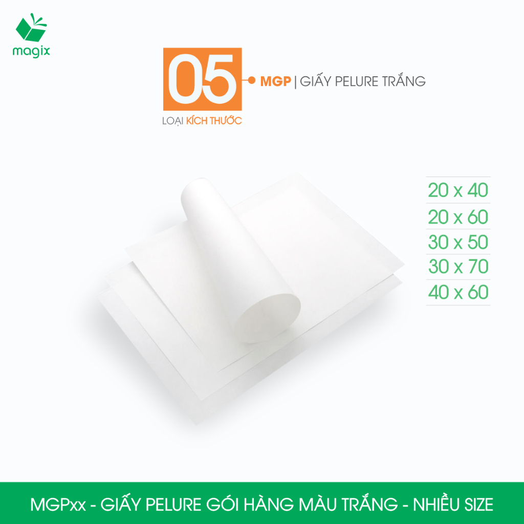 MGP - Combo 100 tấm giấy Pelure gói hàng, giấy gói quà - Nhiều mẫu ...