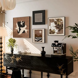 12 Mẫu Tranh Treo Tường Trừu Tượng Canvas BH40 - Tranh Trang Trí Phòng Khách, Phòng Ngủ, Bàn Làm Việc