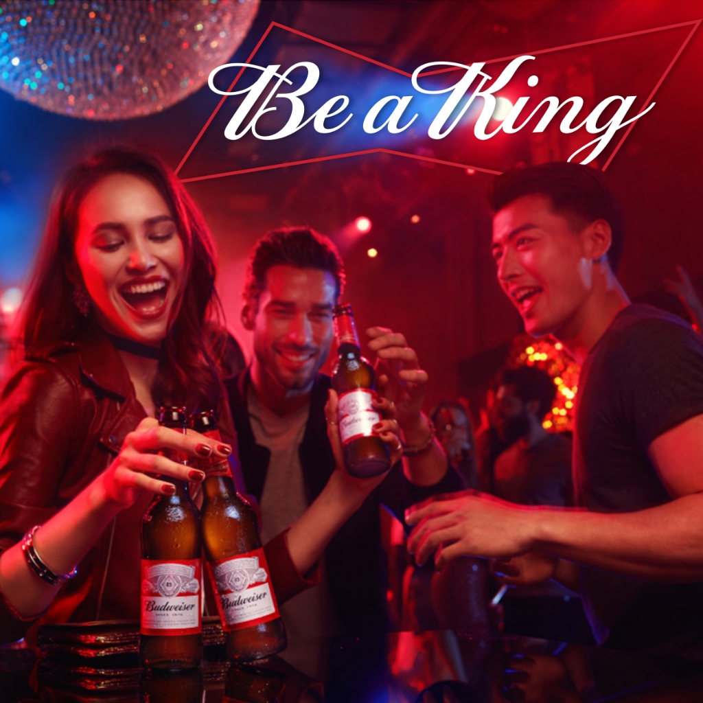 Ảnh Thùng 24 Chai Aluminum Bia Budweiser Chính Hãng (355ml/ chai) 1