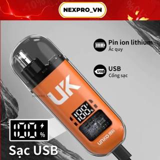 Máy tỉa lông mũi, cắt lông mũi đèn báo LCD cao cấp, nhỏ gọn, tiện lợi cắt nhanh khỏe không đau rát